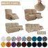 Elastic Recliner Sofa Cover in Velvet Fabric - Fits 1/2/3/4 Seats - Ideal for Lazy Boy Recliner Chairs - TaroTextile
