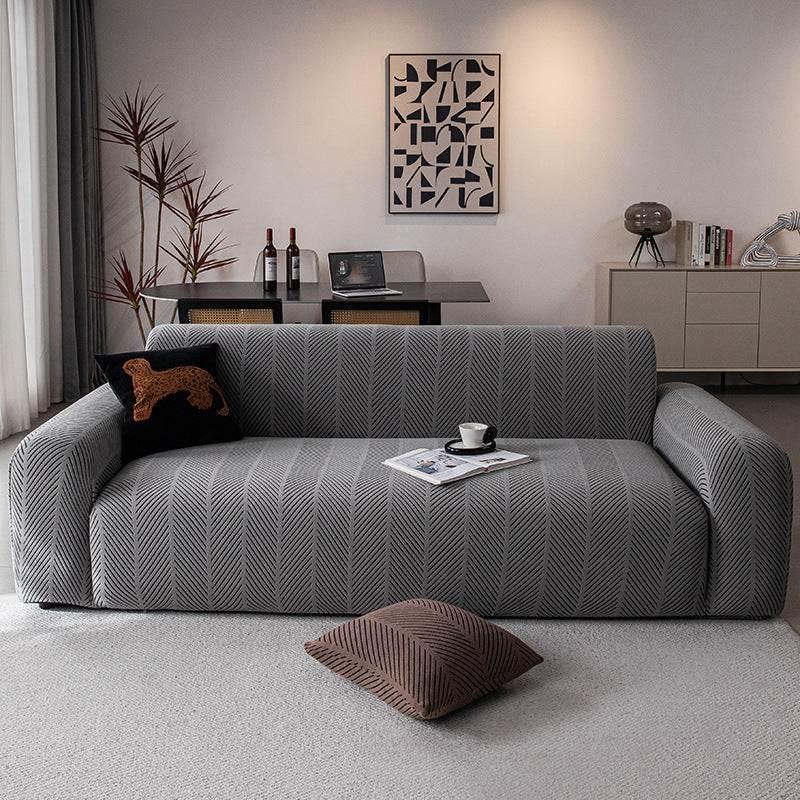 Stretchy Cozy Sofa Slipcover Durable L-Shaped Sofa Covers Cushion Protector - TaroTextile