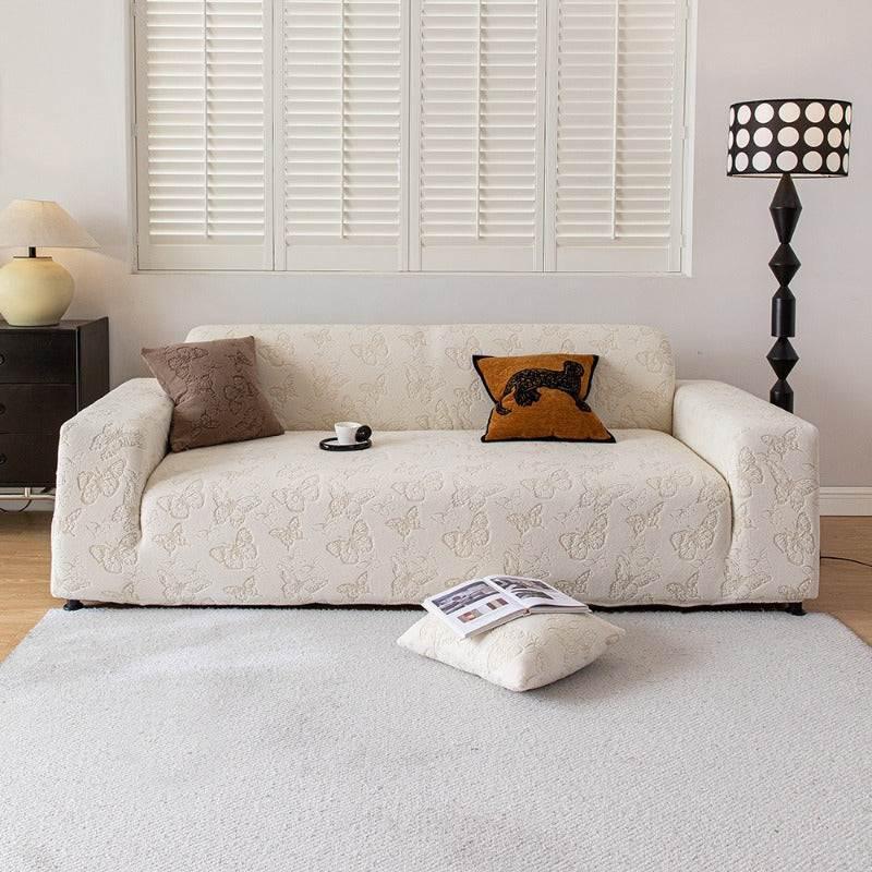 Stretchy Cozy Sofa Slipcover Elastic Sofa Covers Seats Couch Cover - TaroTextile