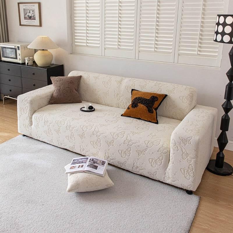 Stretchy Cozy Sofa Slipcover Elastic Sofa Covers Seats Couch Cover - TaroTextile