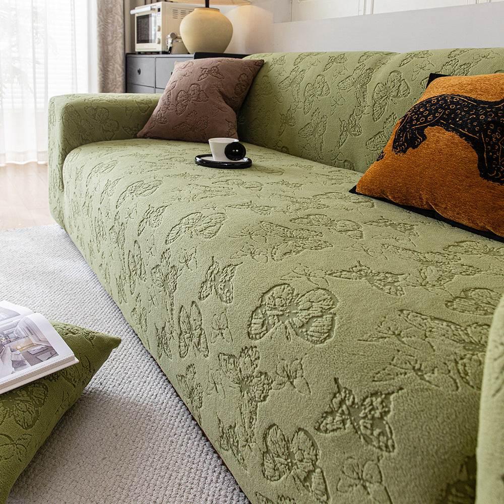 Stretchy Cozy Sofa Slipcover Elastic Sofa Covers Seats Couch Cover - TaroTextile