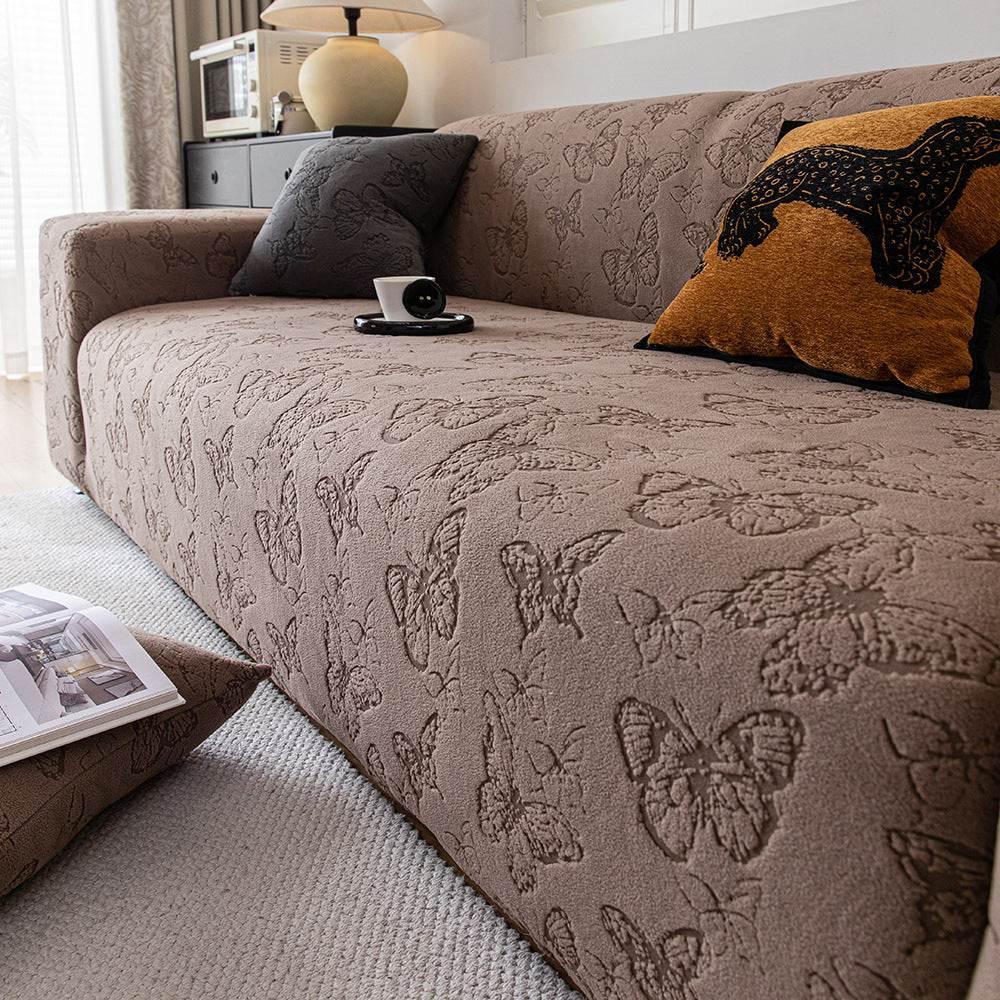 Stretchy Cozy Sofa Slipcover Elastic Sofa Covers Seats Couch Cover - TaroTextile