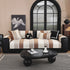 Striped Colorblock Non-Slip Sectional Couch Covers, Chenille Sofa Protector Cover - TaroTextile