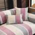 Striped Colorblock Non-Slip Sectional Couch Covers, Chenille Sofa Protector Cover - TaroTextile