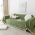 Stylish Chenille Sofa Cover Durable Sectional Couch Cover Blanket Furniture Protector - TaroTextile