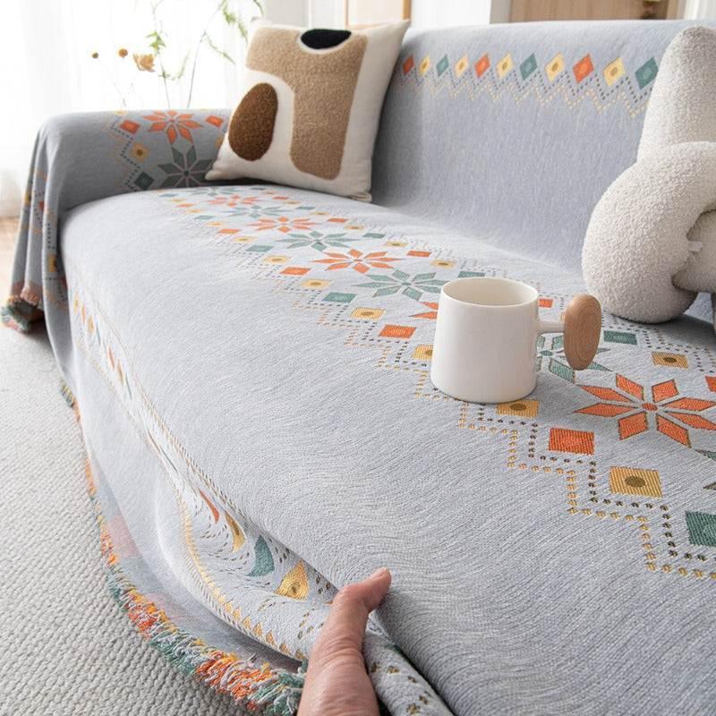 Durable Sofa Towel Universal Chair Seat Cover Anti-scratch Cushion Couch Cover - TaroTextile