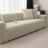 3D Jacquard Geometric Sofa Cover, High Stretch Soft Polar Fleece Slipcover for Couch