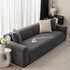 3D Jacquard Geometric Sofa Cover, High Stretch Soft Polar Fleece Slipcover for Couch