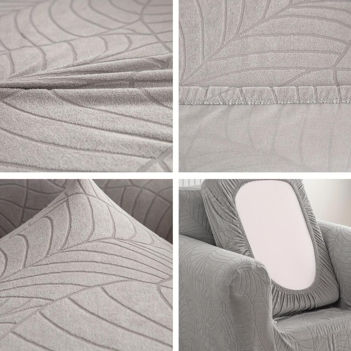 TaroTextile Premium Stretch Jacquard Armchair Slipcover 