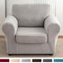 TaroTextile Premium Stretch Jacquard Armchair Slipcover 