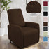 TaroTextile Milk Silk Recliner Slipcover 