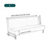 Futon Slipcovers for Sofa Bed, Stretchy Futon Protector for Armless Couch