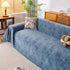 Reversible Chenille Throw Blanket - Pet-Friendly Couch Cover Machine Washable Sofa Slipcover