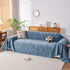 Reversible Chenille Throw Blanket - Pet-Friendly Couch Cover Machine Washable Sofa Slipcover