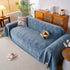 Reversible Chenille Throw Blanket - Pet-Friendly Couch Cover Machine Washable Sofa Slipcover