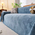 Reversible Chenille Throw Blanket - Pet-Friendly Couch Cover Machine Washable Sofa Slipcover