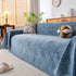 Reversible Chenille Throw Blanket - Pet-Friendly Couch Cover Machine Washable Sofa Slipcover