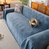 Reversible Chenille Throw Blanket - Pet-Friendly Couch Cover Machine Washable Sofa Slipcover