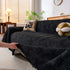 Reversible Chenille Throw Blanket - Pet-Friendly Couch Cover Machine Washable Sofa Slipcover