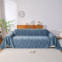 Reversible Chenille Throw Blanket - Pet-Friendly Couch Cover Machine Washable Sofa Slipcover