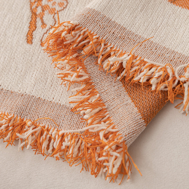Chenille Throw Blanket for Sofa - Thickened Couch Cover & Pet-Friendly Furniture Protector