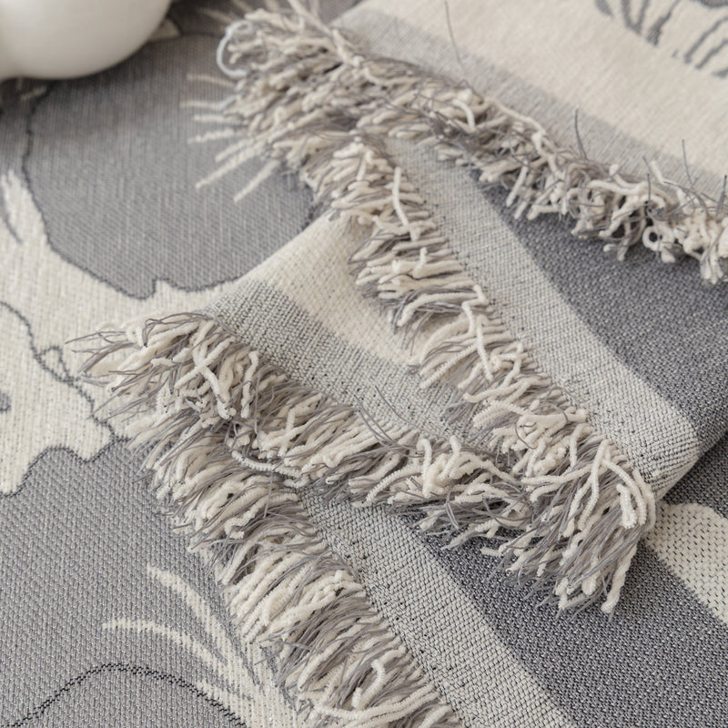 Chenille Throw Blanket for Sofa - Thickened Couch Cover & Pet-Friendly Furniture Protector
