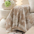 Chenille Throw Blanket for Sofa - Thickened Couch Cover & Pet-Friendly Furniture Protector