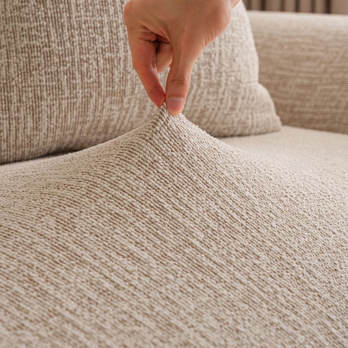 TaroTextile high stretch washable sofa slipcover for couch