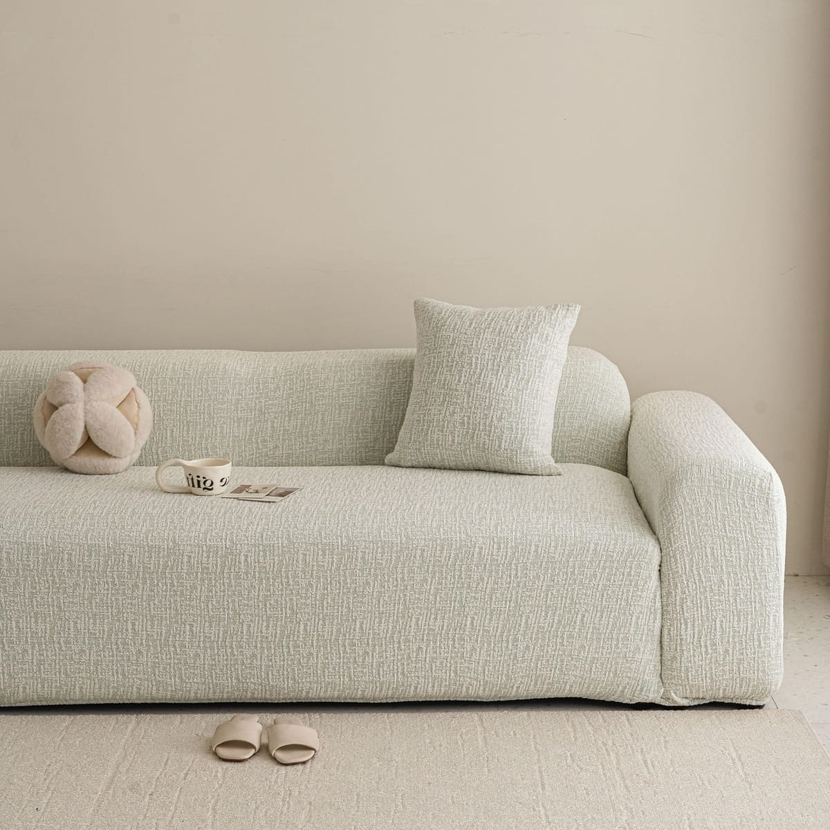 TaroTextile high stretch washable sofa slipcover for couch