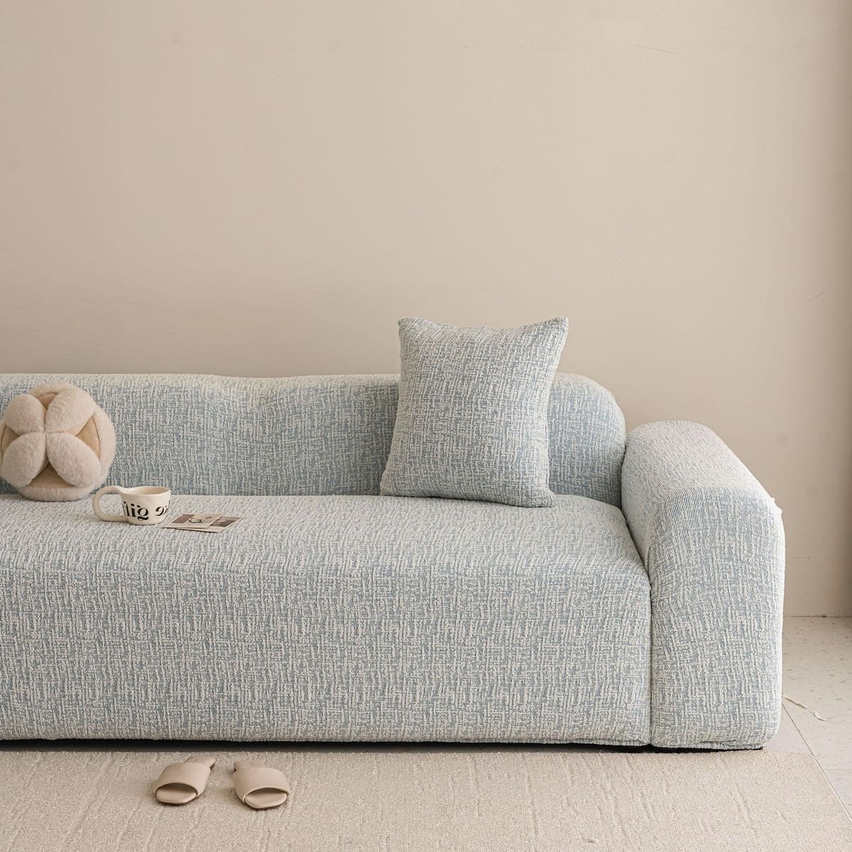 TaroTextile high stretch washable sofa slipcover for couch