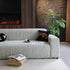 High Stretch Couch Slipcover with Abstract Stripe, Washable Non-Slip Cover for Dogs