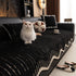 Textured Sofa Seat Cover with Wave Edge – Non-Slip, Washable Couch Throw Protector - TaroTextile