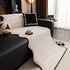 Textured Sofa Seat Cover with Wave Edge – Non-Slip, Washable Couch Throw Protector - TaroTextile