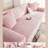 Thick Elastic Sofa Cover Slipcover Stretchy Polar Fleece Seater Corner Couch Cover - TaroTextile