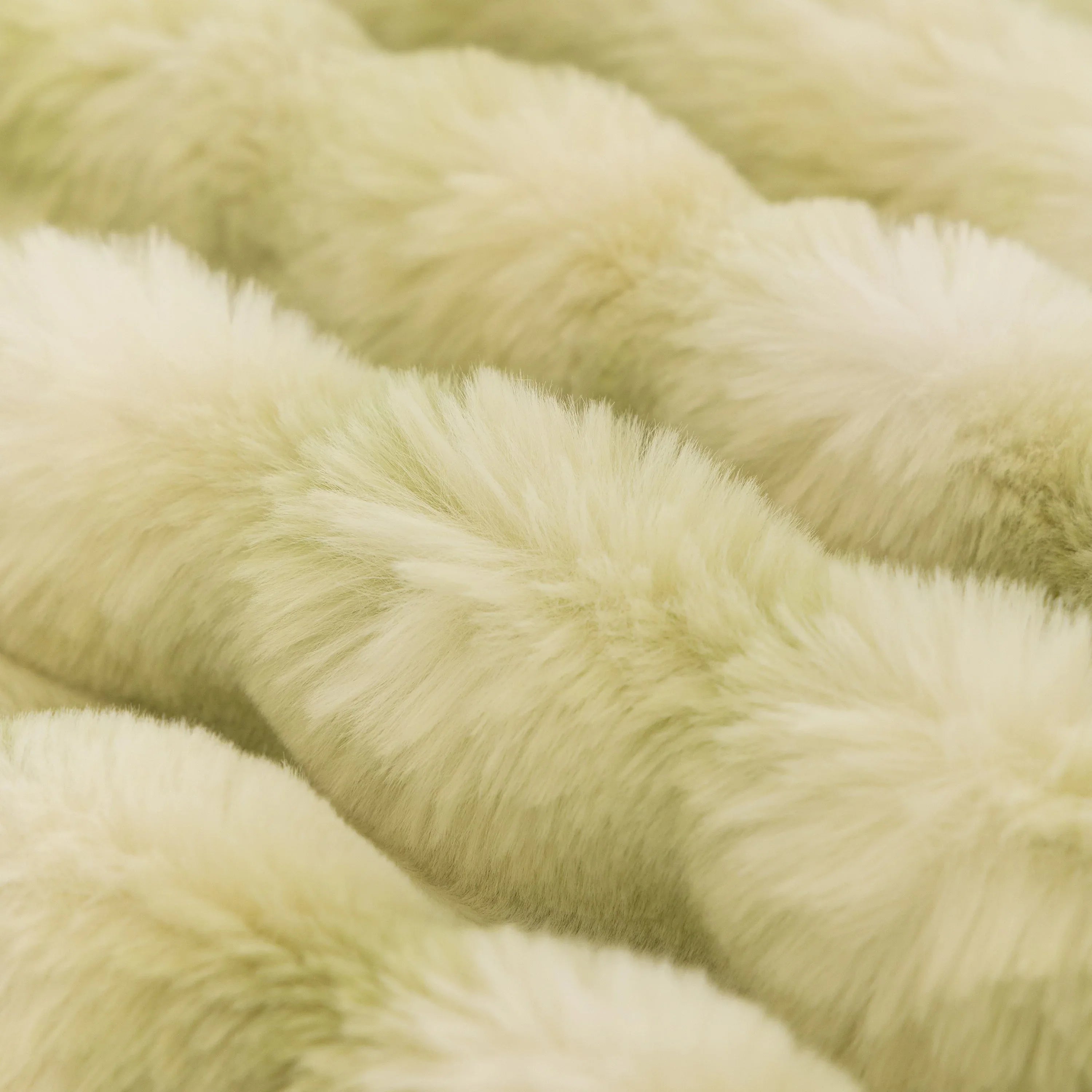 Thick Faux Fur Couch Cover Fluffy Fuzzy Warm Washable Furniture Protector for Kids Pets - TaroTextile