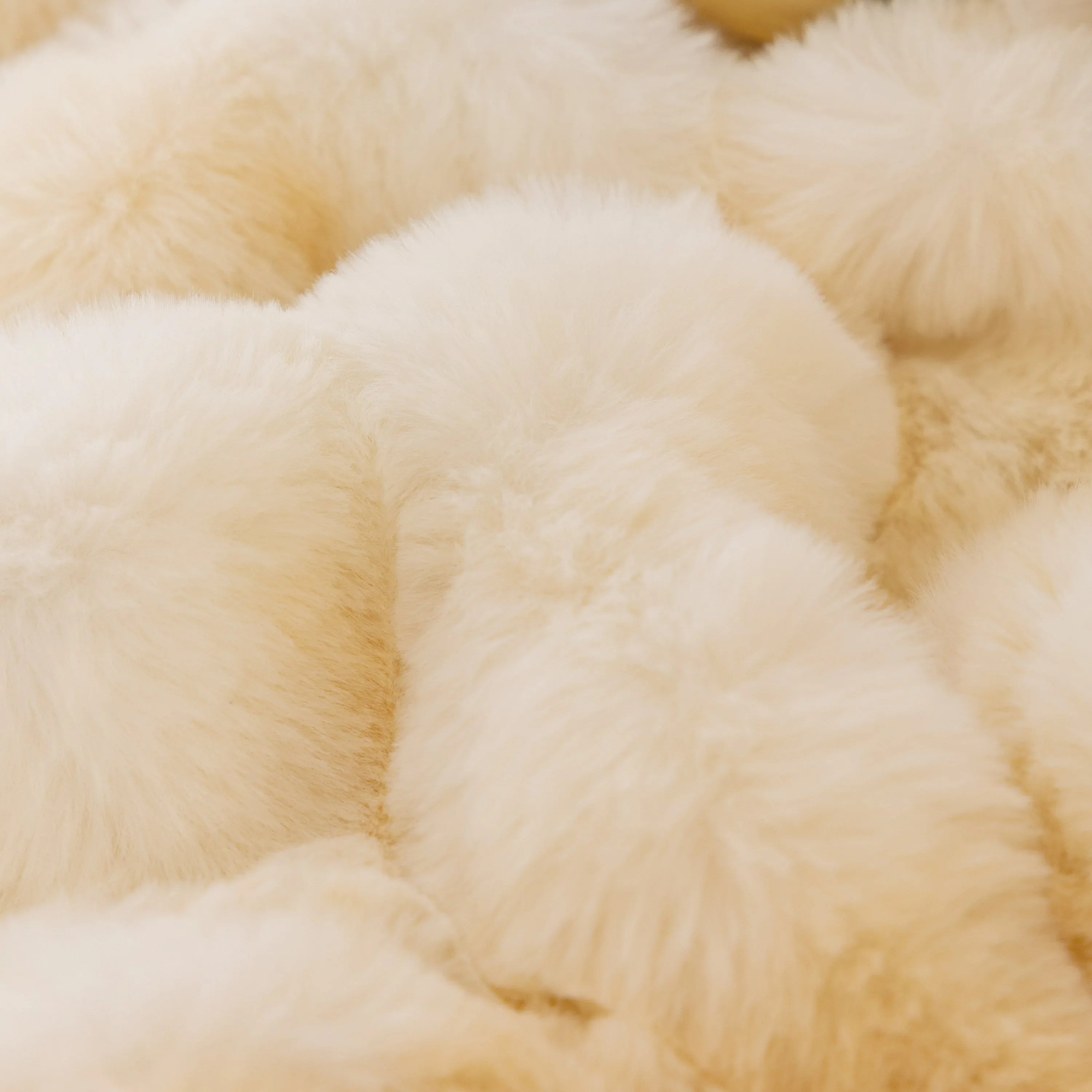 Thick Faux Fur Couch Cover Fluffy Fuzzy Warm Washable Furniture Protector for Kids Pets - TaroTextile