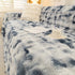 Thick Faux Fur Couch Cover Fluffy Fuzzy Warm Washable Furniture Protector for Kids Pets - TaroTextile