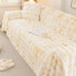 Thick Faux Fur Couch Cover Fluffy Fuzzy Warm Washable Furniture Protector for Kids Pets - TaroTextile