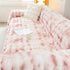Thick Faux Fur Couch Cover Fluffy Fuzzy Warm Washable Furniture Protector for Kids Pets - TaroTextile