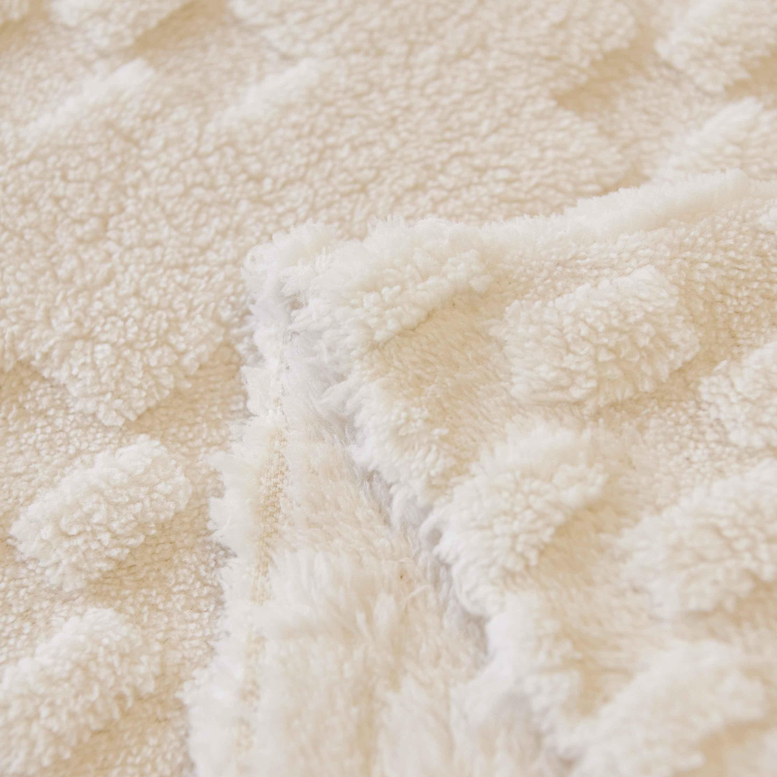 Thickened 3D Plush Premium Living Spaces Couch Covers Soft and Warm Couch Protector Blanket - TaroTextile