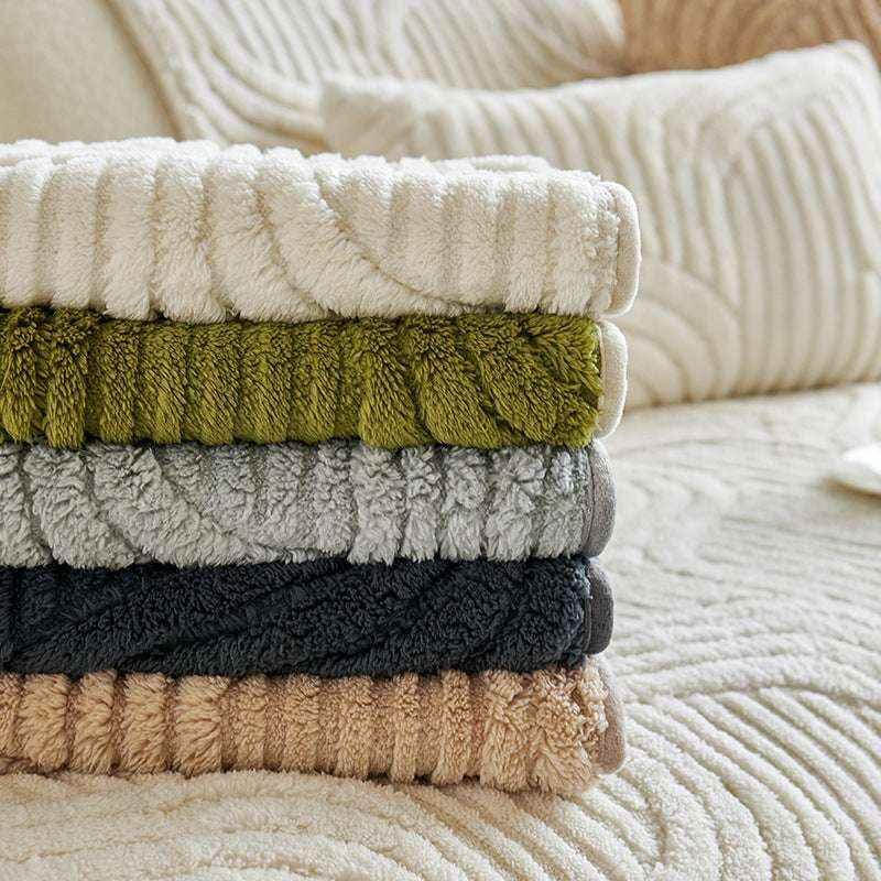 Thickened Non-slip Sofa Chair Mat Cozy Plush Couch Cushion Cover - TaroTextile