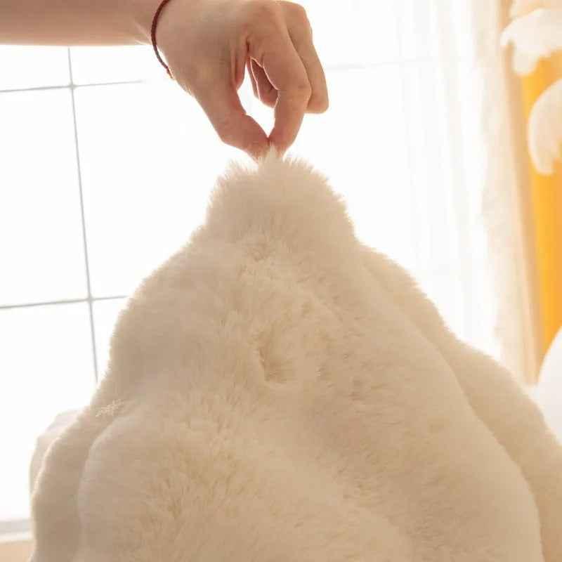 Thickened Plush Sofa Cover Soft Warm Futon Couch Cover Velvet Slipcover - TaroTextile