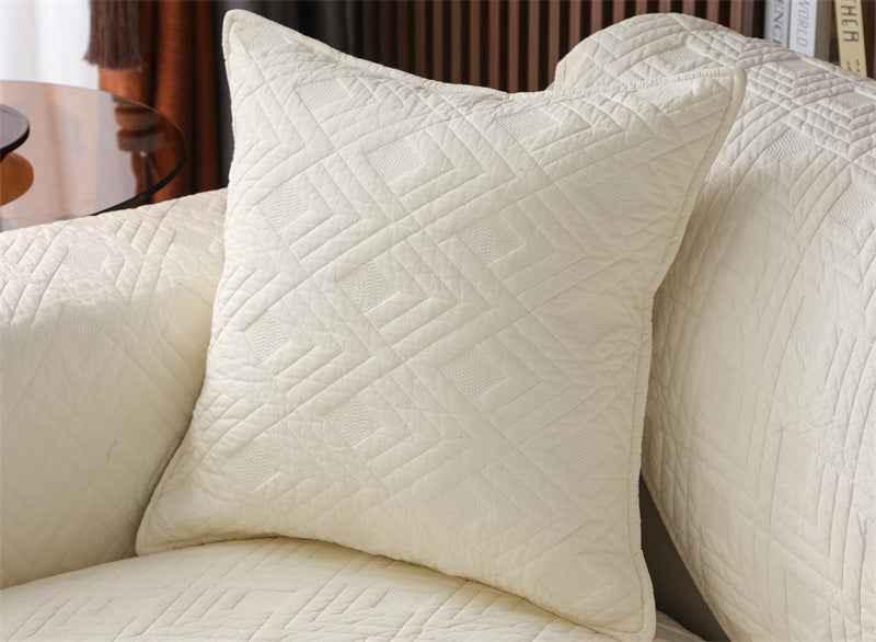 Universal Cotton Cozy Sofa Cover Non-slip Chair Cushion Cover Seat Mat - TaroTextile