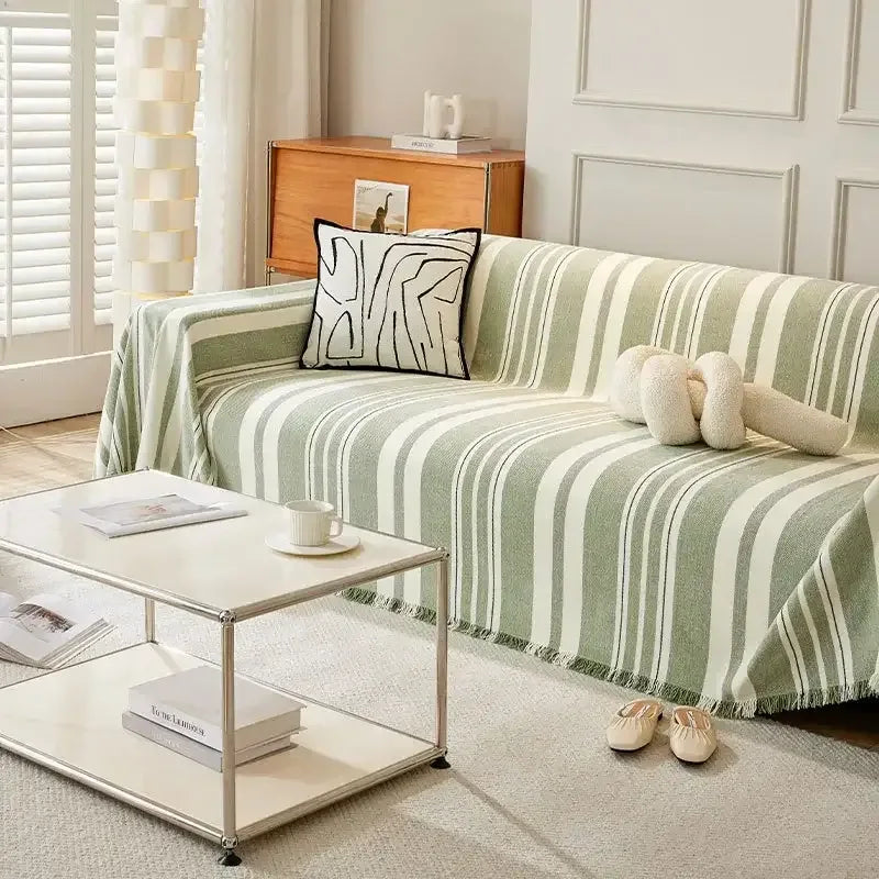 Universal Sofa Cover Chenille Cushion Couch Cover Durable Slipcover Boho Decor - TaroTextile