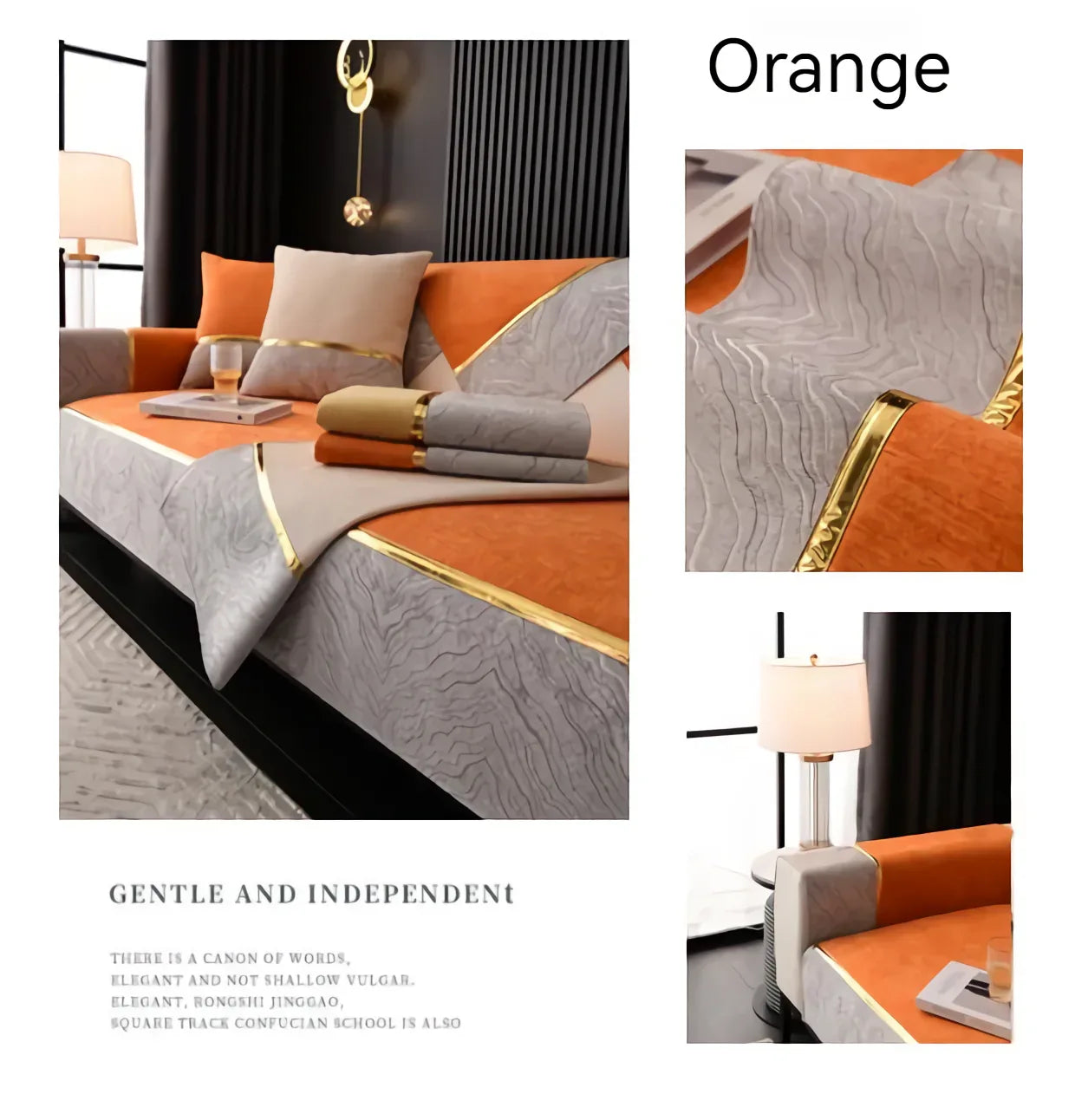 Universal Sofa Cushions for All Seasons Comfortable, Soft, Non-slip, Breathable Seat and Backrest Covers - TaroTextile