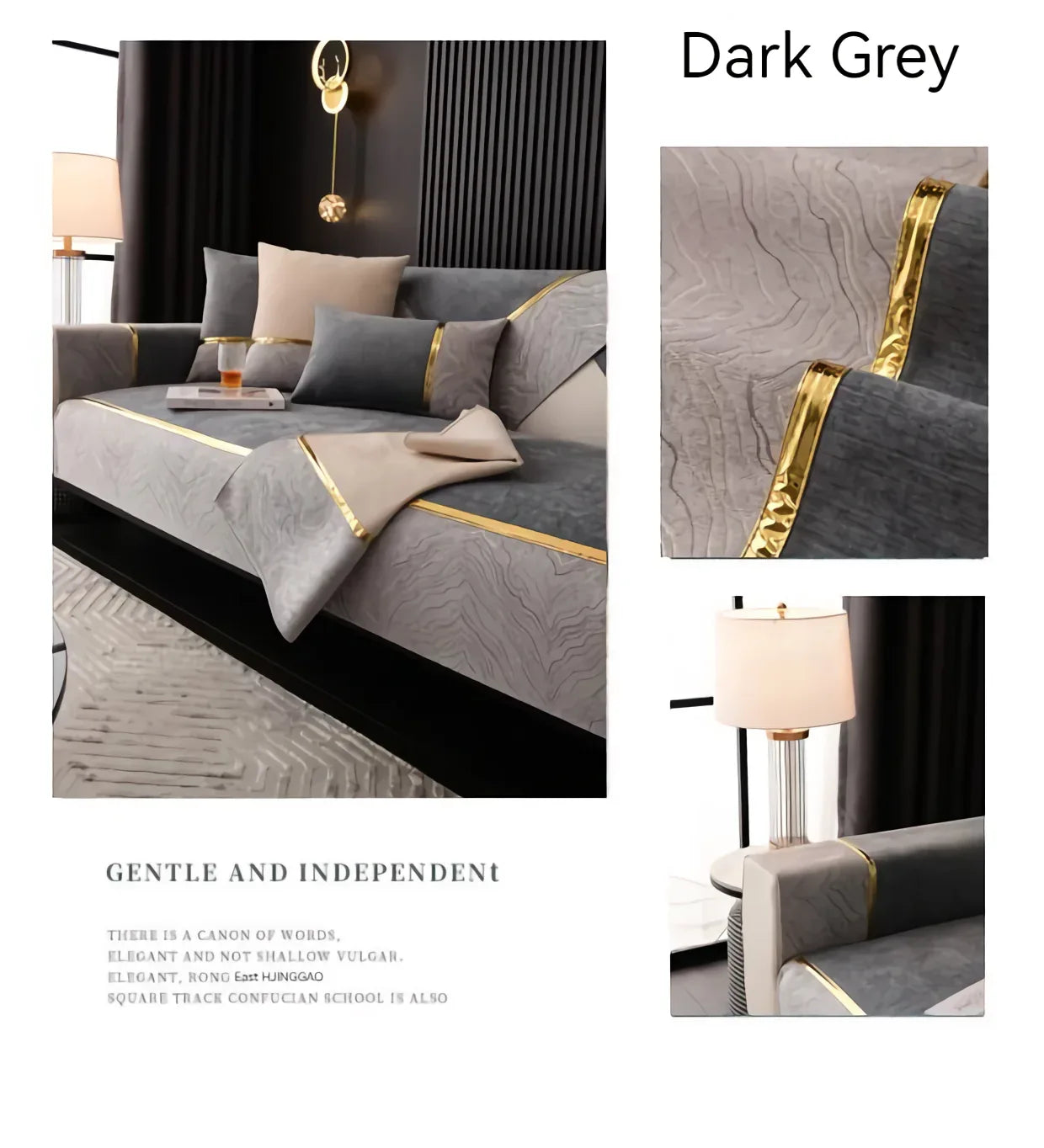 Universal Sofa Cushions for All Seasons Comfortable, Soft, Non-slip, Breathable Seat and Backrest Covers - TaroTextile