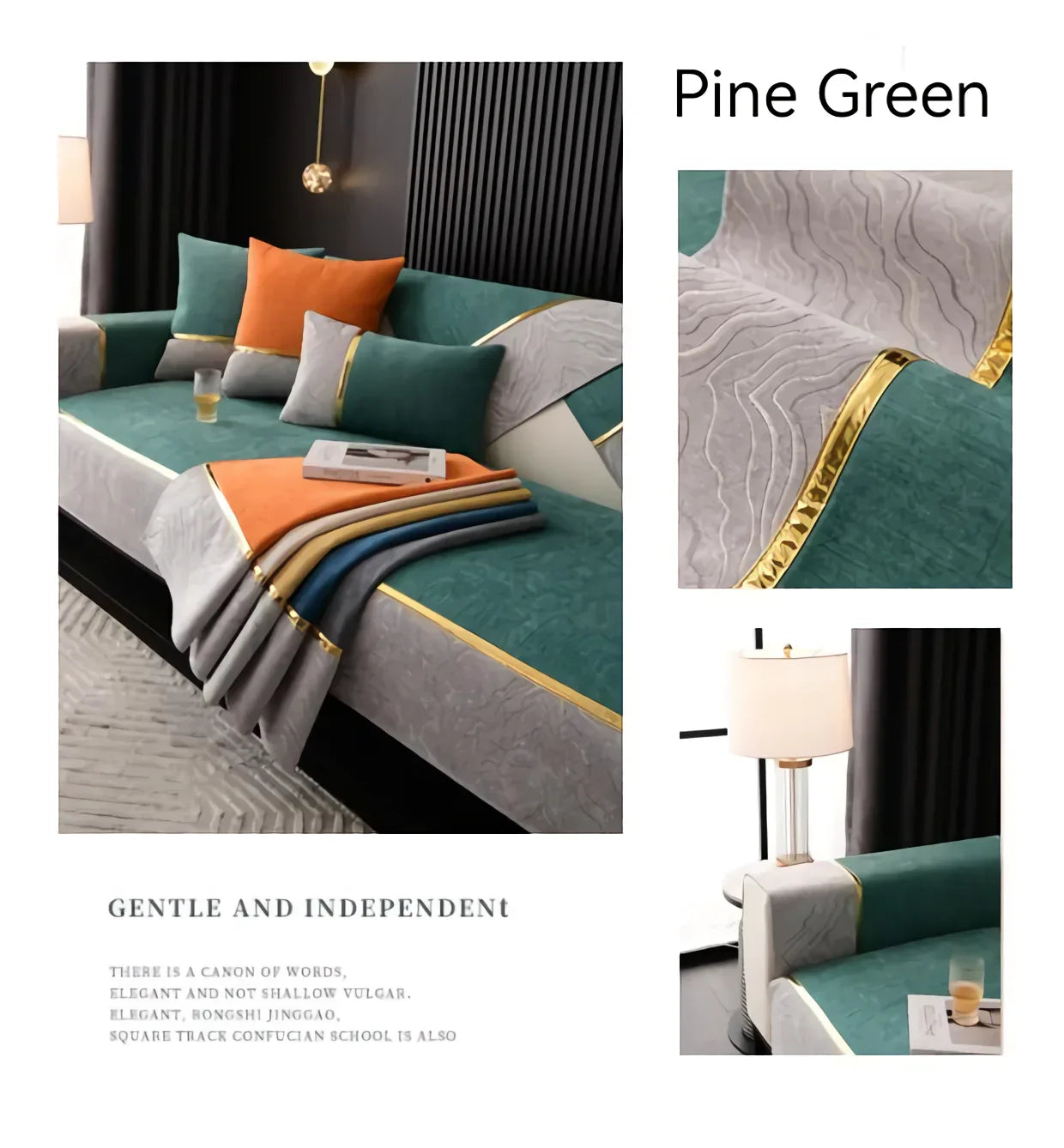 Universal Sofa Cushions for All Seasons Comfortable, Soft, Non-slip, Breathable Seat and Backrest Covers - TaroTextile