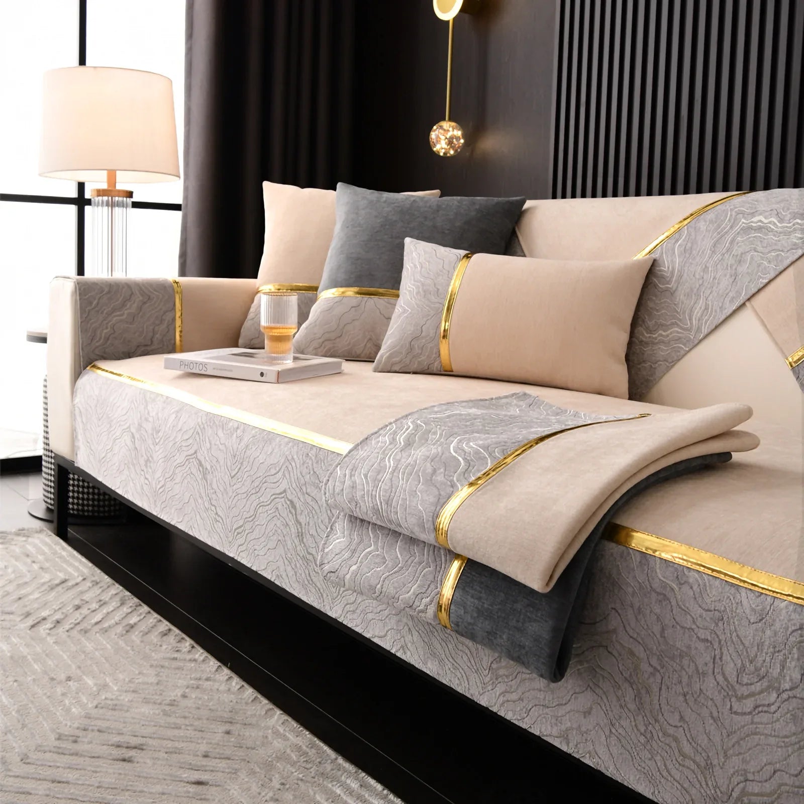 Universal Sofa Cushions for All Seasons Comfortable, Soft, Non-slip, Breathable Seat and Backrest Covers - TaroTextile