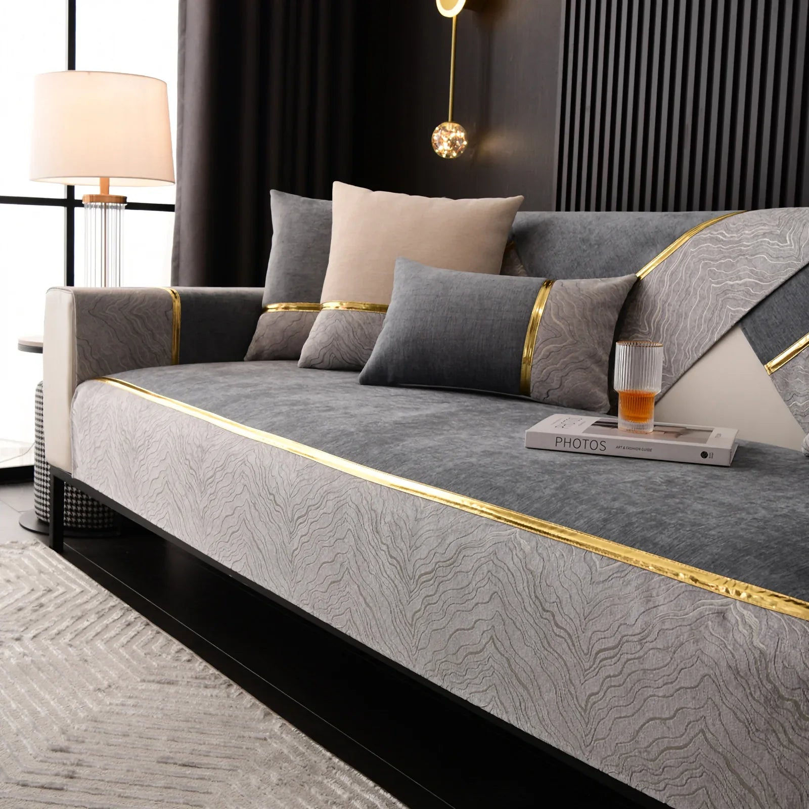 Universal Sofa Cushions for All Seasons Comfortable, Soft, Non-slip, Breathable Seat and Backrest Covers - TaroTextile