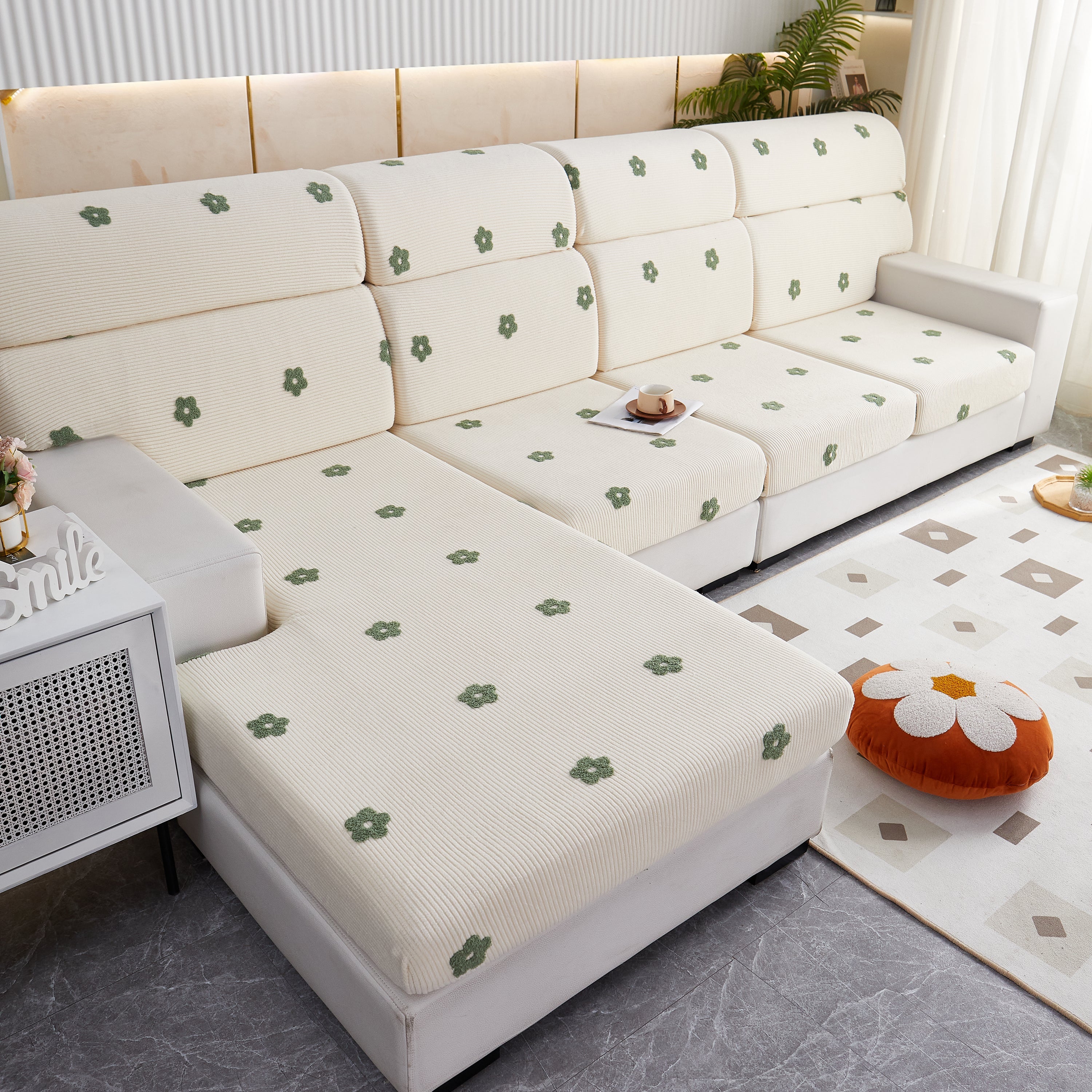 Polar Fleece Sofa Cushion Covers for Sofa 1/2/3/4 Seater, Best Seat Covers for Dogs, Pet Couch Protector